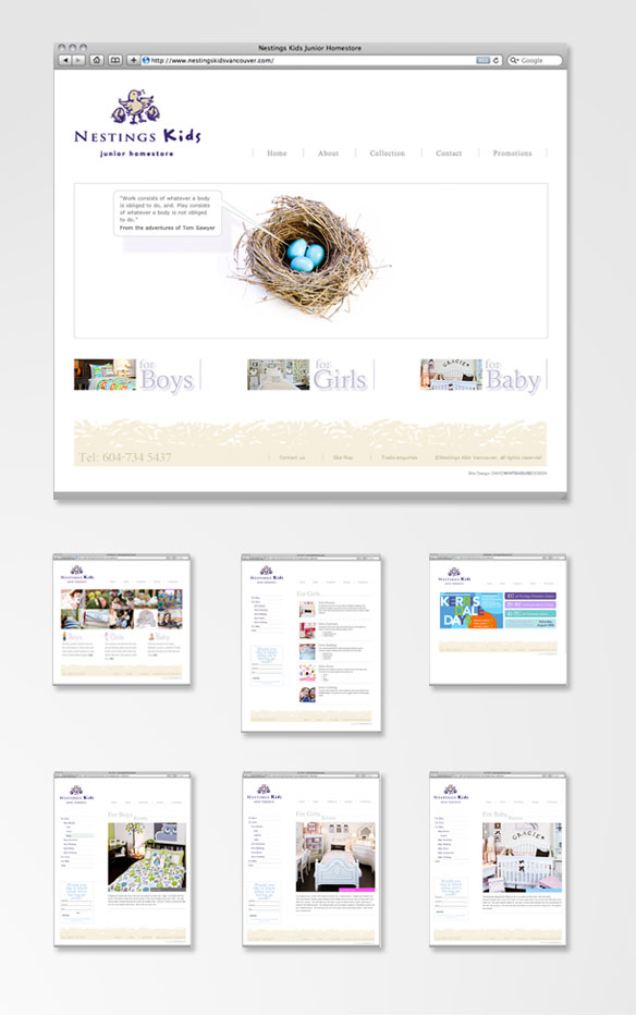 nestings-web Nestings Kids Junior Homestore Web Site
