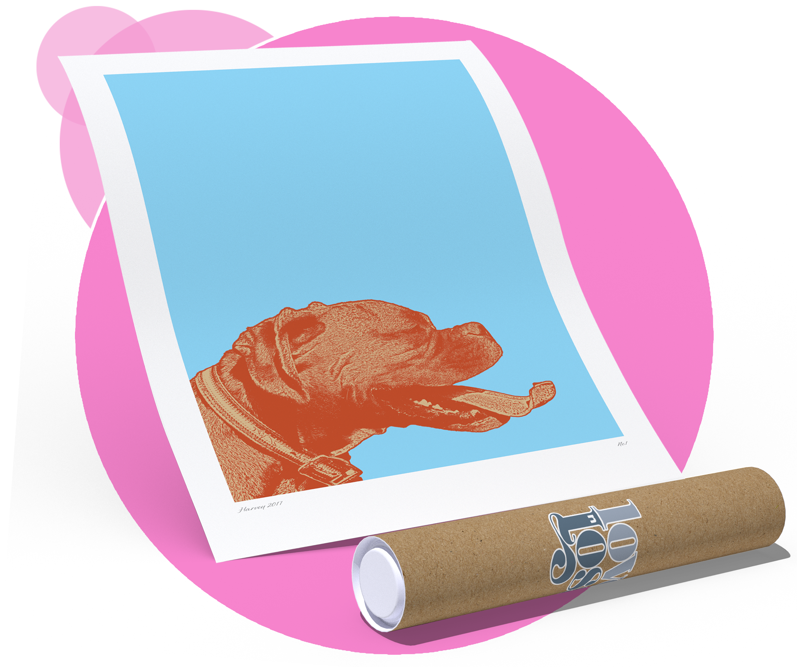 image of unframed poster product
